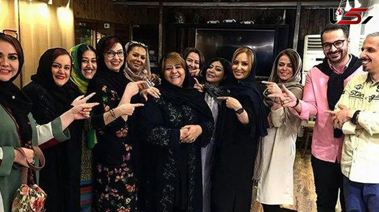 هنرمندان معروف در جشن تولد رابعه اسکویی +عکس ها