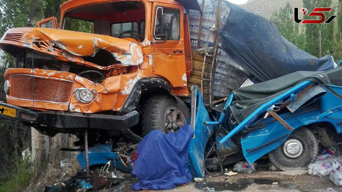 تغییر ناگهانی مسیر به چپ خاور ۳ سرنشین خودروی نیسان را به کام مرگ کشاند