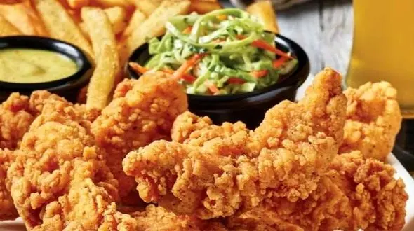 سیب‌زمینی جادویی در آشپزخانه / همراه با استریپس مرغ ترد و لذیذ