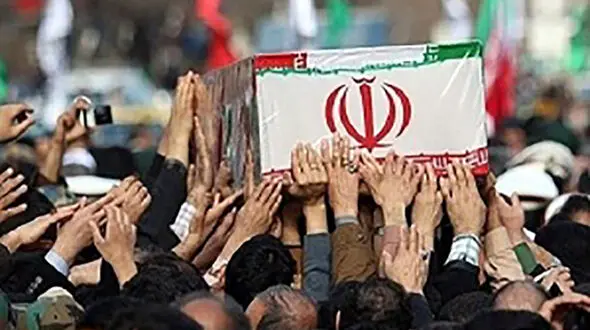 تشییع پیکر شهید مدافع امنیت در خوزستان 