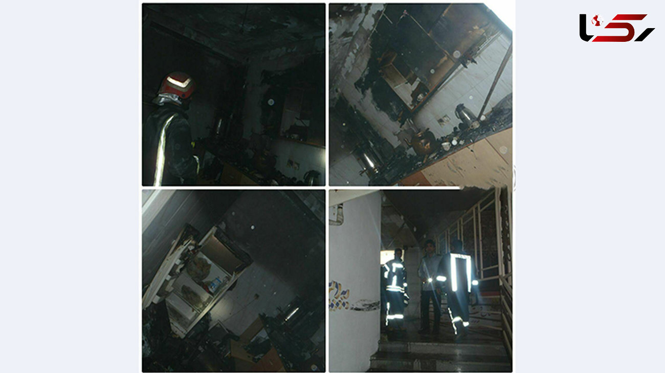 آتش‌در  مدرسه ای در بابل / 5 صبح امروز رخ داد + عکس