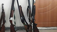 ضبط سه قبضه سلاح شکاری در شهرستان سیاهکل