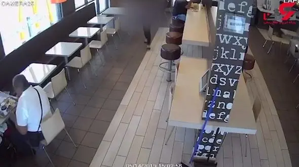 فیلم هولناک لحظه ربودن کودک 4 ساله در رستوران