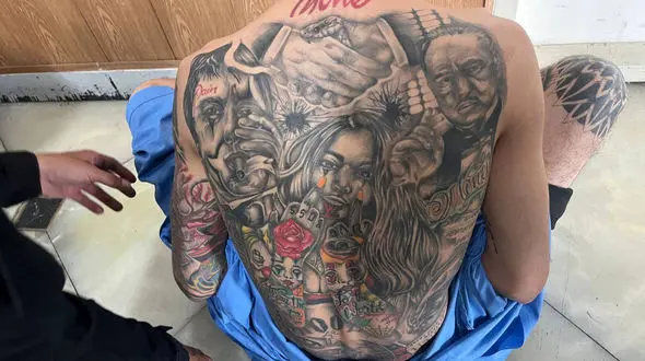 فیلم گفتگو با گنده لات پر تتوی نظام آباد تهران که فقط 21 سال دارد ! / گلوله پلیس به سفید رانم نشست !