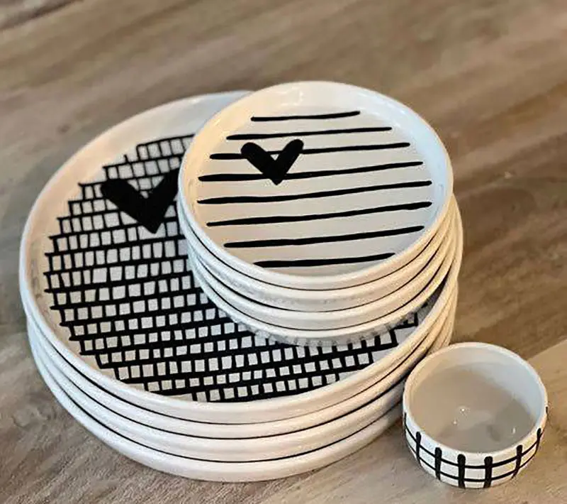 قیمت ظروف سرامیکی رنگی دیجی کالا