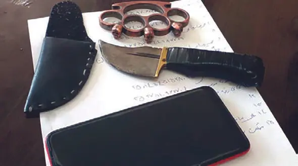  گوشی قاپ های خشن در مشهد اجیر شده یک خارجی بودند + عکس