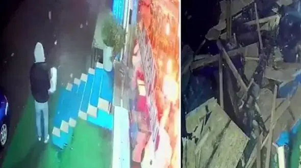 نجات مرد خوش شانس از  مرگ حتمی + فیلم