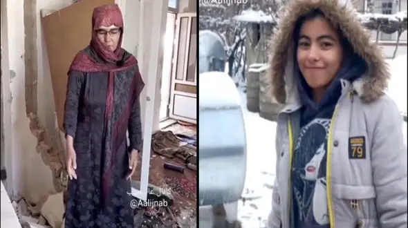 فیلم صحنه مرگ تلخ 2 کودک گرگانی با قطع برق خانه شان ! / جرقه ای که با نشت گاز خانه فاجعه ساخت / ضجه های مادرشان را ببینید