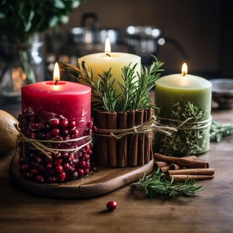 تزیین شمع شب یلدا | تزیین شمع شب یلدا برای عروس و مهمانی 1404 با ترفندهای ساده و ایده های جذابی که دل همه رو برده!