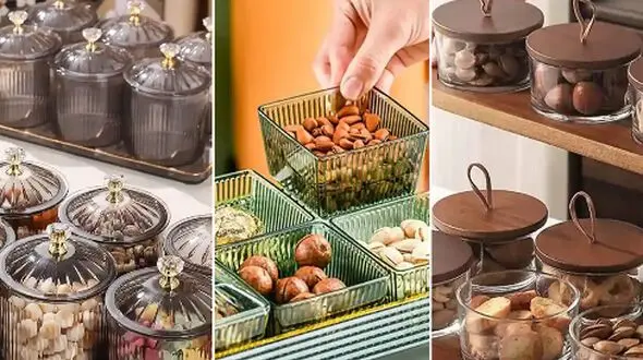زیبایی آشپزخانه با اردوخوری شیشه‌ ای / 15 ترکیب رنگی رنگارنگ و فانتزی
