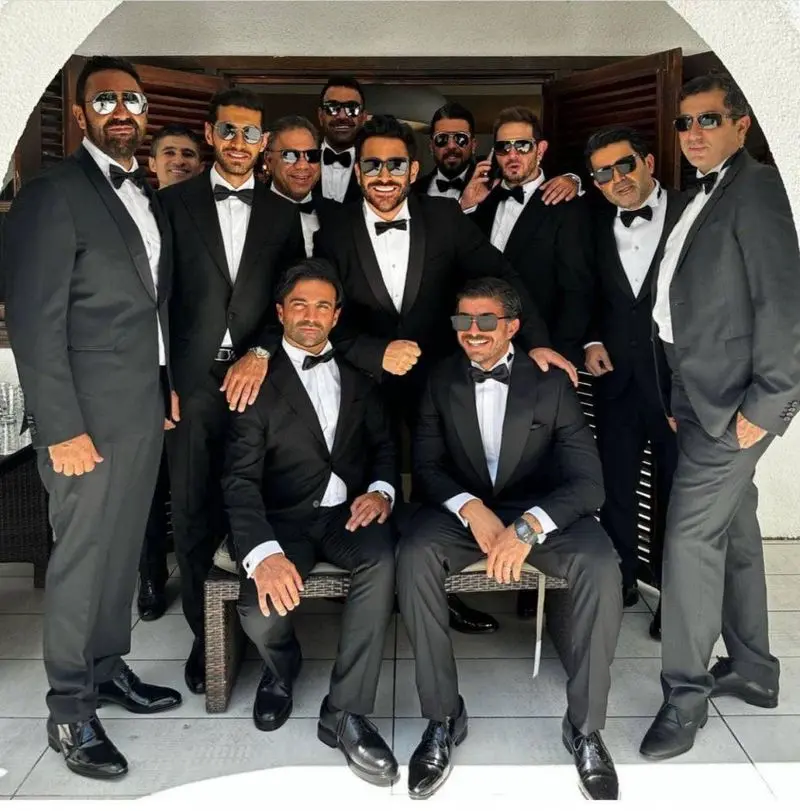 عکس مراسم ازدواج آیسان آقاخانی با محمدرضا گلزار