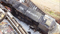 فیلم واژگونی وحشتناک قطار کود شیمیایی در کانادا / عمدی بوده؟! + عکس