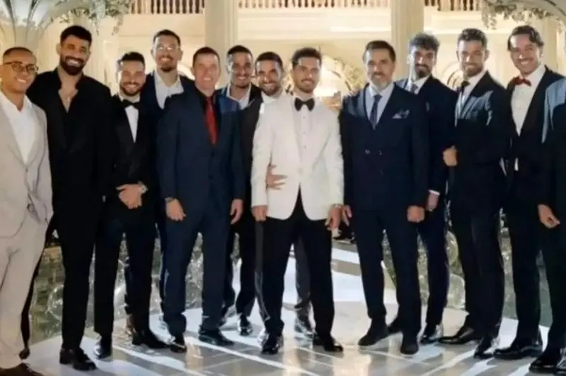 پرسپولیسی ها در جشن عروسی کاپیتانشان