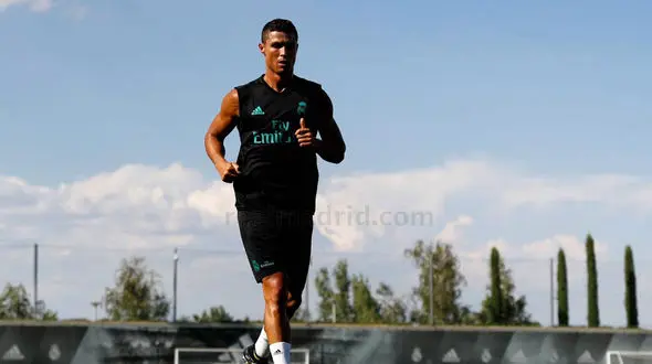 حضور رونالدو در سوپرجام اروپا+عکس