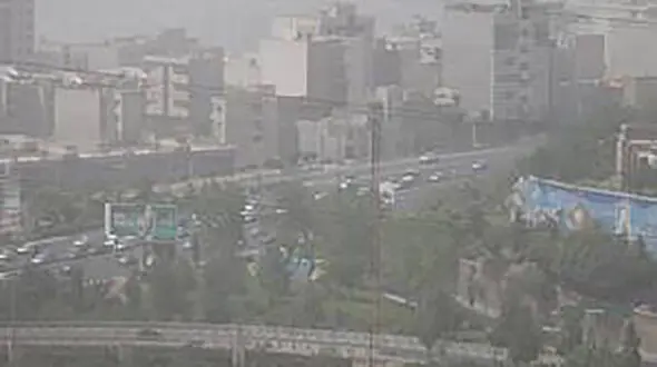 هوای تهران ناسالم