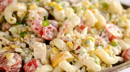 سالاد ماکارونی مجلسی مخصوص مهمانی (10نفر)