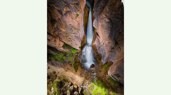 بلندترین آبشار مازندران + عکس