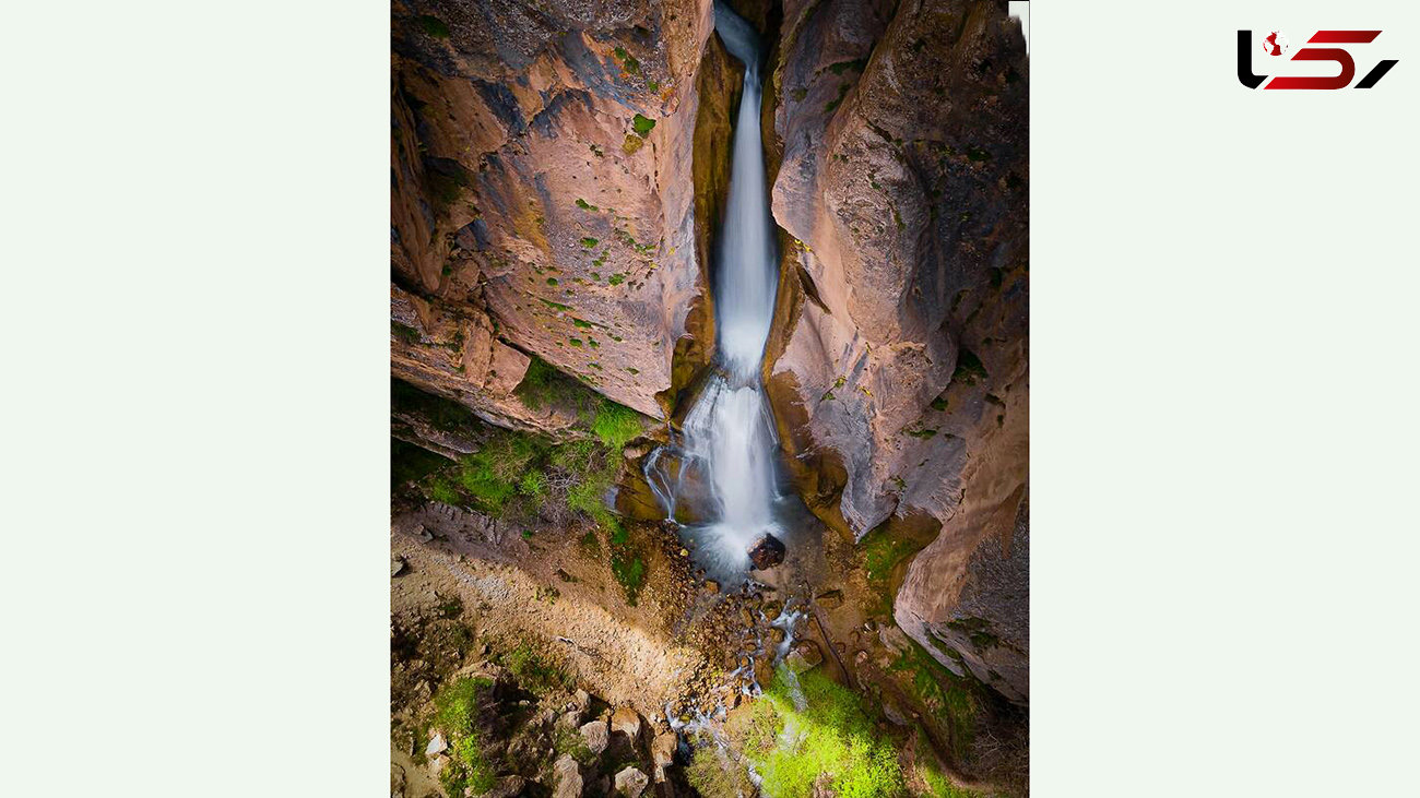 بلندترین آبشار مازندران + عکس