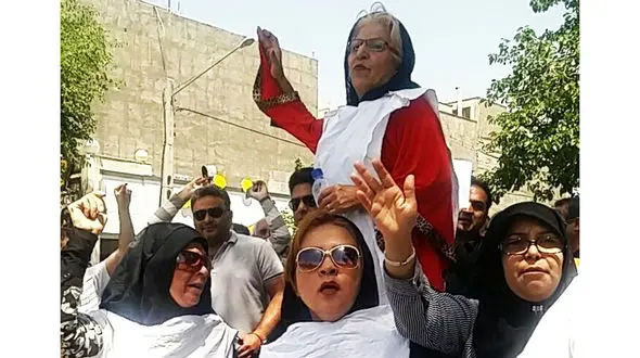  کاسپینی‌ها کفن‌پوش شدند + عکس