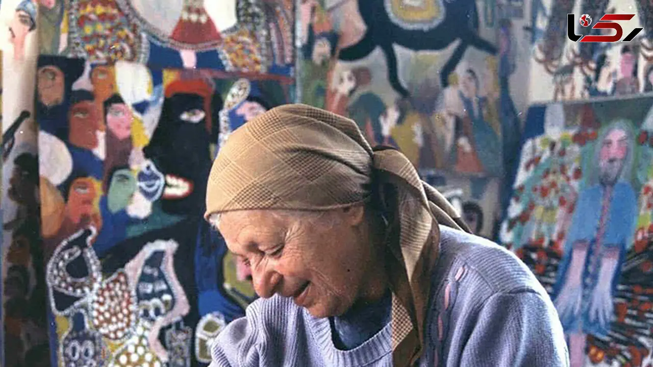 نمایش آثار مکرمه قنبری در گالری سهراب