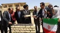 تجدید میثاق با آرمان‌های امام و شهدا تا خشت‌گذاری مدرسه امام خمینی(ره) در خمین