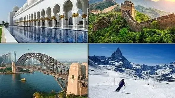 رمانتیک ترین مقصدهای گردشگری دنیا برای سفرهای عاشقانه