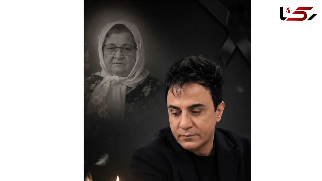 فیلم/ سنگ مزار خاص مادر داریوش فرضیایی با تصویر مشترک مادر و پسر / فیلمی که وایرال شد