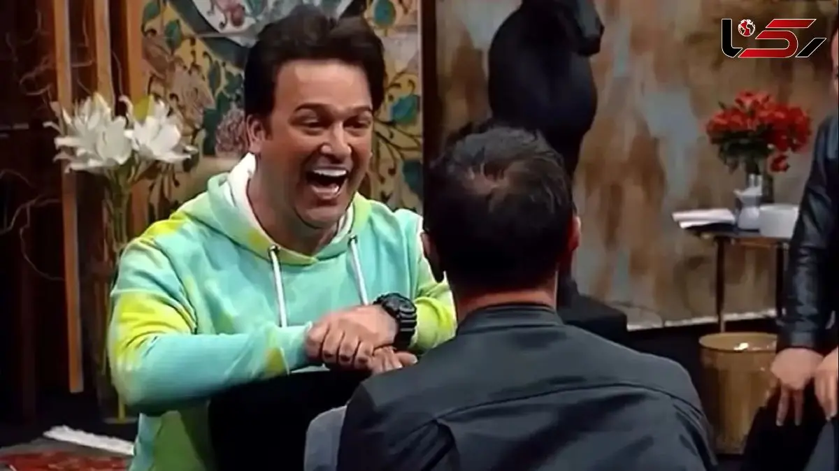 سکانس خندان / حامد آهنگی صورتش نقص عضو شد انقدر شکلک درآورد حیایی بخنده ببازه
