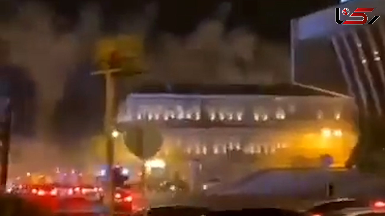 انفجار در کاخ حیدر علی‌اف باکو + فیلم