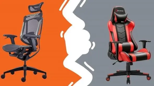 تفاوت صندلی گیمینگ و اداری