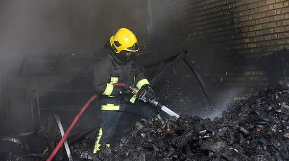 صداوسیما  آتش گرفت