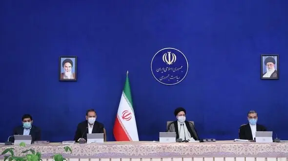 برگزاری جلسه هئیت دولت با دو معاون اول + عکس