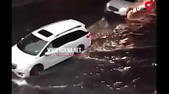 بحران در نیویورک بر اثر بارش باران + فیلم 