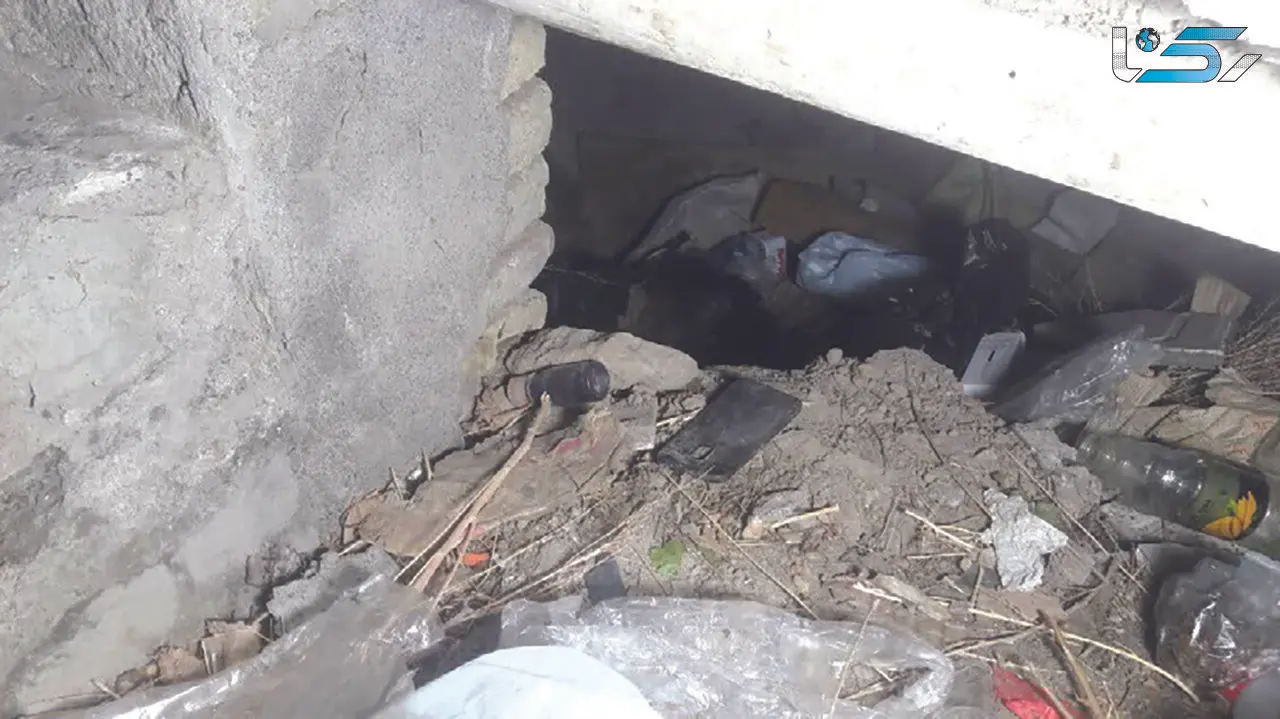 قتل فجیع زن جوان در زیر زمین ویلای متروکه ! / قاتل افغانستانی به پردیس گریخت ! + عکس محل جنایت