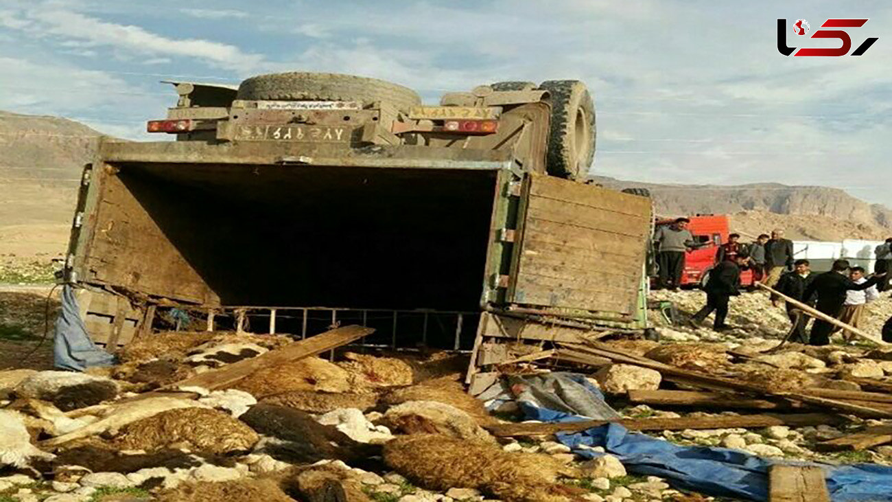 تصادف مرگبار کامیون در مشگین شهر / یک تن کشته شد