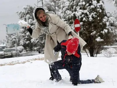 وضعیت بارش برف و باران شدید تا آخر هفته در شهرهای ایران 