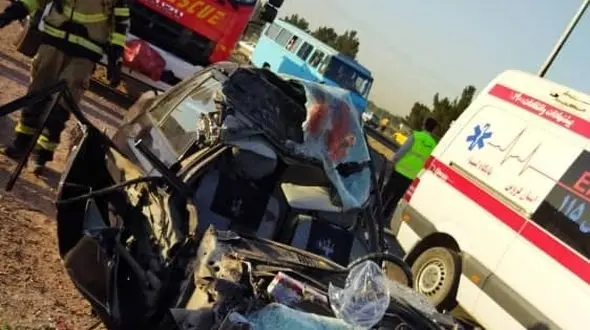 این پراید با صافکاری درست میشه؟!/ 2 کشته و زخمی در جاده قزوین بویین زهرا + تصاویر دلخراش