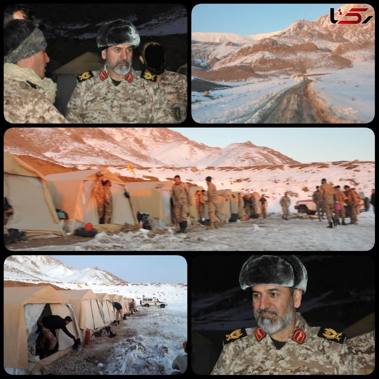تمرین رزم در برف پاسداران تیپ۸۲ برای ارتقای امادگی دفاعی در قزوین