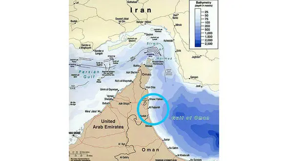 وحشت در امارات! / انفجار سکوی نفتی و 10 نفتکش  + جزییات