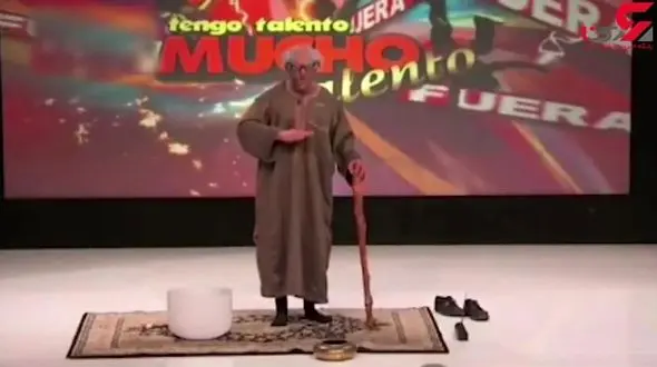 اجرای باورنکردنی یک جادوگر در مسابقه استعدادیابی+فیلم