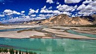 تصاویری از طولانی‌ ترین رودخانه فلات تبت + فیلم