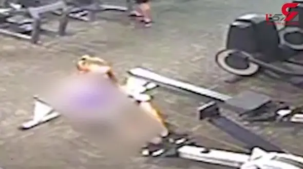 عاقب دردناک بدنساز حرفه ای در باشگاه ورزشی +فیلم