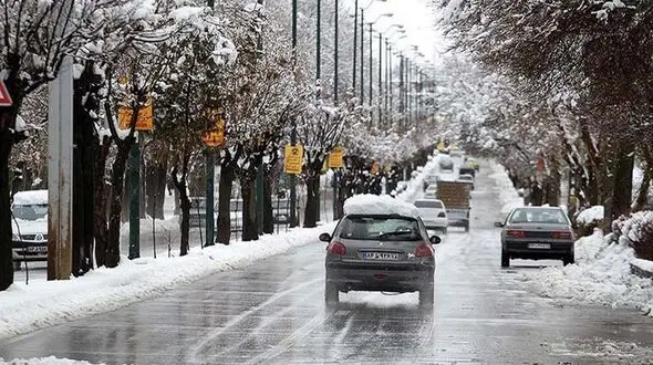 یخبندان و بارش برف و باران در کشور + جزئیات