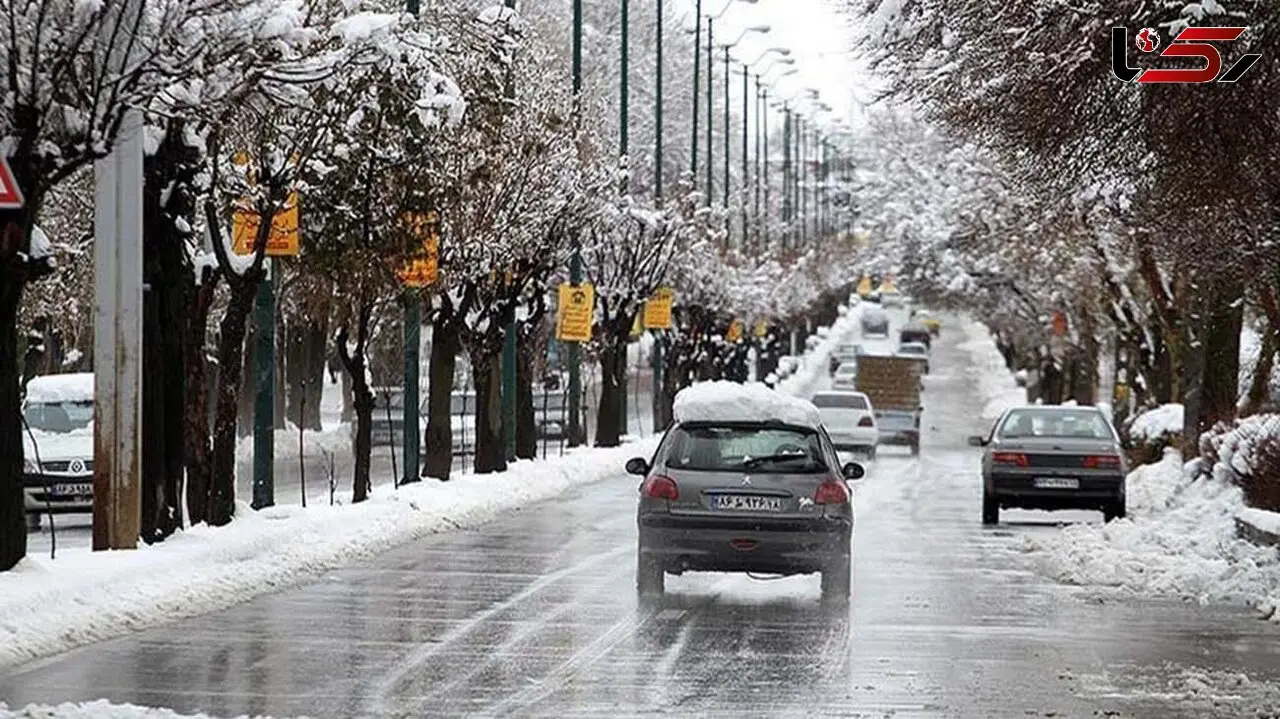 یخبندان و بارش برف و باران در کشور + جزئیات