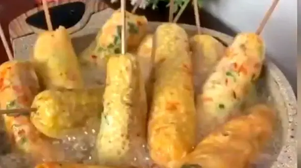 دستور تهیه یک غذای خوشمزه و فانتزی را ببینید / یک سوستل خوشمزه+ فیلم