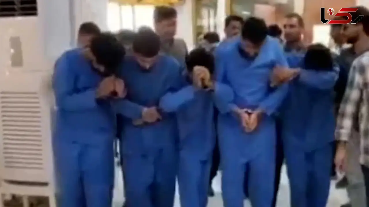 آغاز بازسازی صحنه سرقت مسلحانه در پاساژ طلای درگهان قشم + فیلم