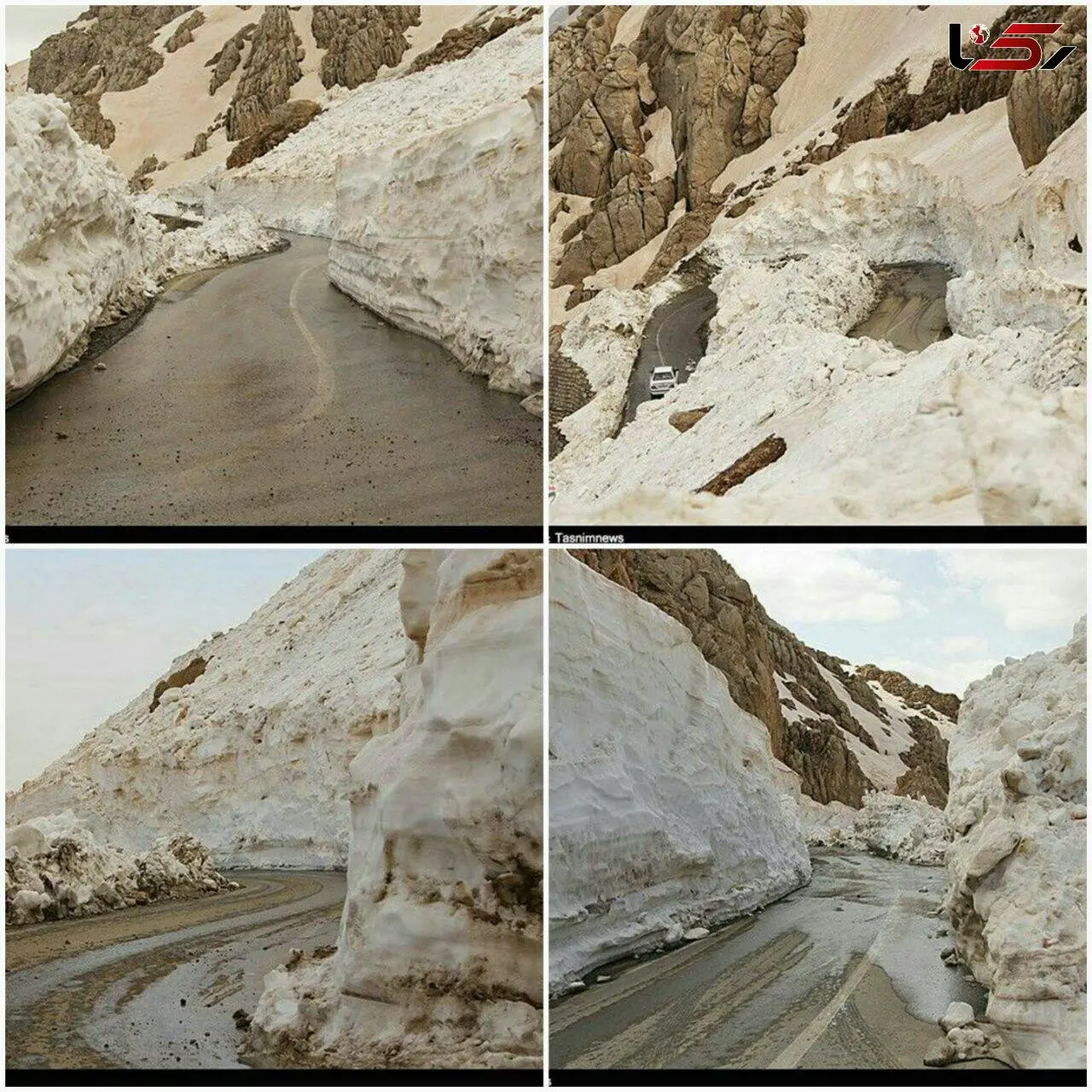 "گردنه تته"صعب العبورترین مسیر گردشگری کردستان