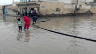 جزئیات کنترل خسارت های سیلاب در چابهار و کنارک + فیلم