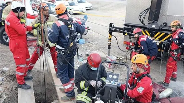 جنازه خون آلود در عمق یک چاه! / در جاده آسیایی مشهد رخ داد