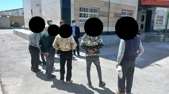 ساماندهی ۵ معتاد متجاهر در فاروج 